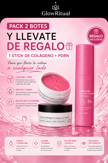 Parches de Hidrogel con Colágeno y Péptidos